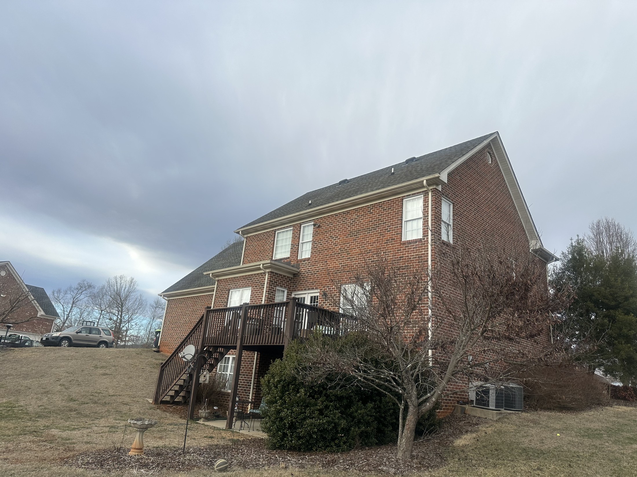 Rear exterior of a Prosper-served home